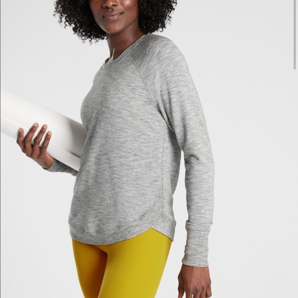 Athleta Mindset sweatshirt. XXS. So soft! EUC.
